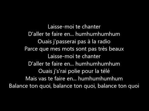 Angèle - Balance ton quoi LYRICS